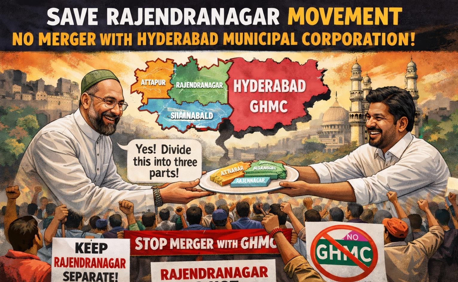 Save Rajendranagar: A Survival Protest Against Administrative Isolation and Political Expansion